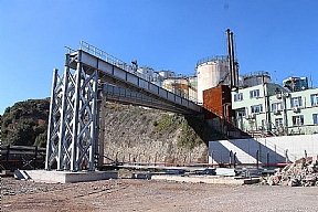 New Pipeline Bridge  Under  Construction